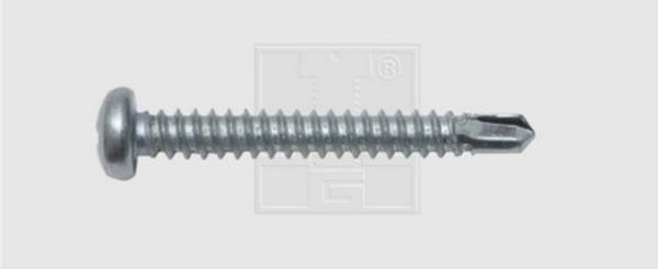 SWG 211359520 Bohrschraube 3.5 mm 9.5 mm Kreuzschlitz Phillips DIN 7504-N Stahl verzinkt 100 St.