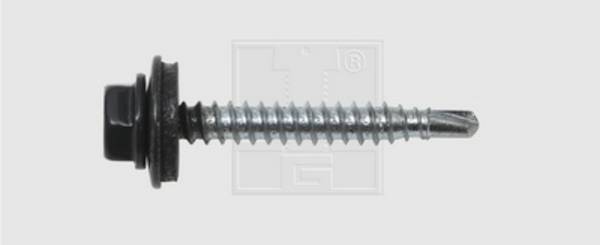 SWG 2114835420  Bohrschraube 4.8 mm 35 mm Außensechskant    Stahl verzinkt 100 St.