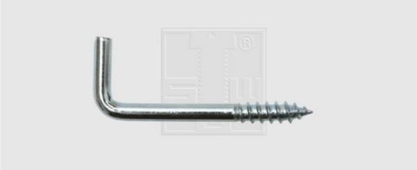 SWG 4009155717654 Schraubhaken gerade 3.3 x 40 mm Stahl verzinkt 40 mm   100 St.