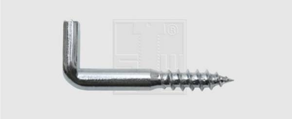 SWG 4009155178943 Schraubhaken gerade 5.7 X 100 Stahl verzinkt 100 mm   50 St.