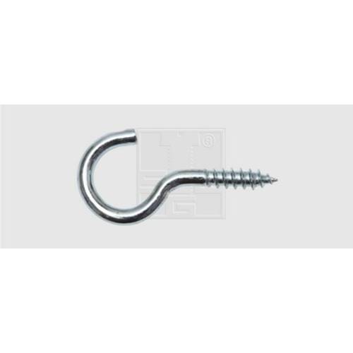 SWG 4009155178967 Schraubhaken gebogen 28 mm Stahl verzinkt 28 mm 100 St.