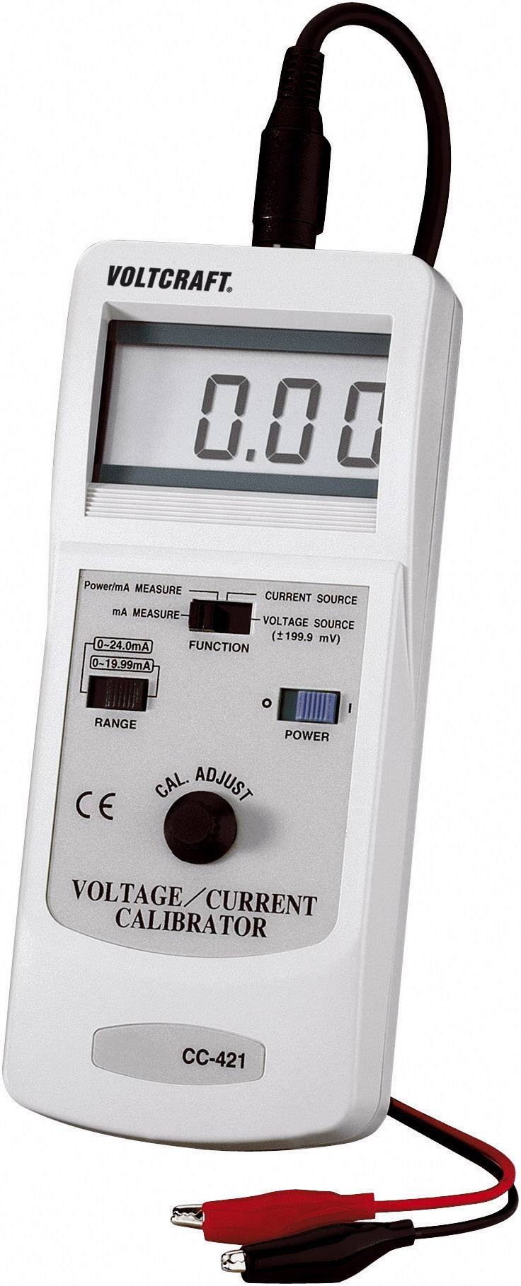 VOLTCRAFT CC-421 Strom- und Spannungskalibrator Kalibriert nach ISO