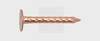SWG 4009155662152 Dachpappstifte (Ø x L) 2 mm x 20 mm Kupfer 1 kg