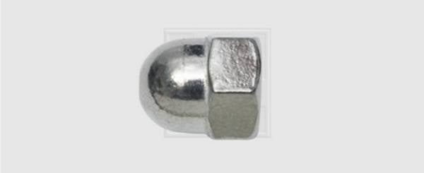 SWG  348467 Hutmutter M4   DIN 1587   Edelstahl A2 50 St.