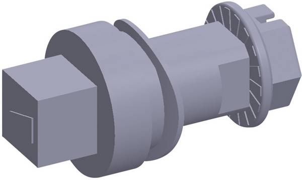 Fibox LIS ARCA S7 MID Verschlusseinsatz 7 mm Vierkant 1 St.