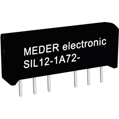 StandexMeder Electronics SIL12-1A72-71L Reed-Relais 1 Schließer 12 V/DC 1 A 15 W SIL-4 