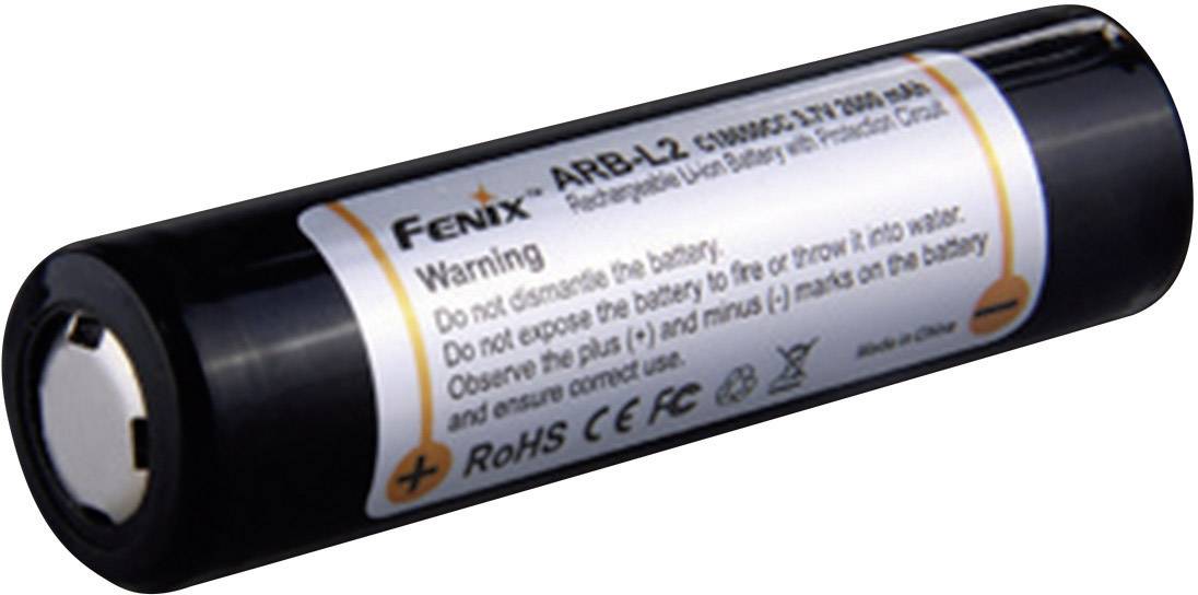 Speciální akumulátor Fenix Light ARB-L2, 18650, Flat-Top , Li-Ion akumulátor, 3.6 V, 2600 mAh