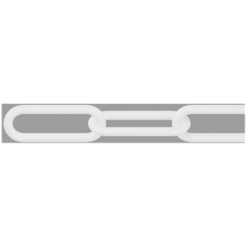 dörner + helmer 138104 Absperrkette Weiß Kunststoff 50 m