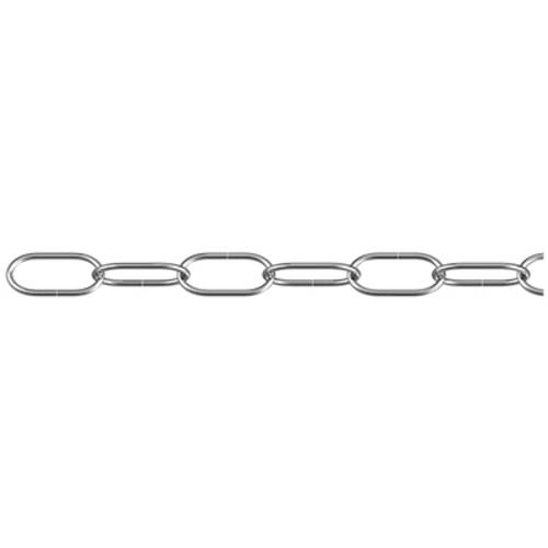 dörner + helmer 152302 Uhrkette Nickel Stahl vernickelt 50 m