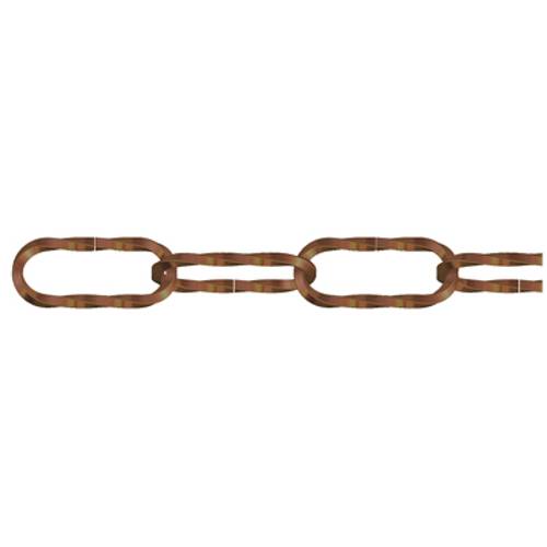 dörner + helmer 153633 Zierkette Alt-Messing Stahl 10 m