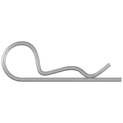 dörner + helmer DH Federstecker 4 mm, verzinkt 10 St. 10 St.