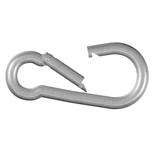 dörner + helmer 4815084 Karabinerhaken galvanisch verzinkt 80 mm 6 St.