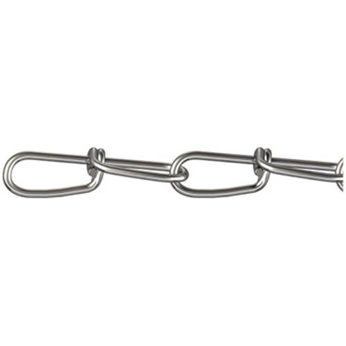 dörner + helmer 156170 Knotenkette Silber Edelstahl A2 30 m