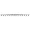 dörner + helmer 159331 Kugelkette Nickel Messing vernickelt 25 m