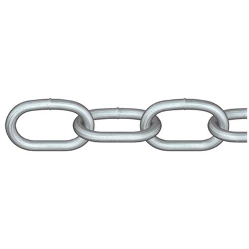 dörner + helmer 171800G Rundstahlkette Grau Stahl galvanisch verzinkt 30 m