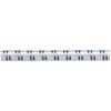 Gummiseil geflochten (Ø x L) 8 mm x 100 m dörner + helmer 190161 Weiß, Blau