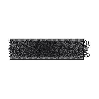 dörner + helmer  Klettband zum Aufkleben Flauschteil (L x B) 25 m x 20 mm Schwarz 25 m