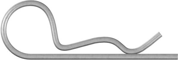 dörner + helmer Federstecker 2 mm verzinkt    20 St.