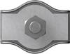 Seilklemme 2 mm Stahl galvanisch verzinkt dörner + helmer 4814384 20 St.