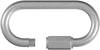 dörner + helmer 4815244 Kettennotglied mit Schraube 4 mm Stahl galvanisch verzinkt 20 St.