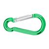 dörner + helmer 4815714 Karabinerhaken Aluminium grün eloxiert 60 mm 20 St.