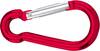 dörner + helmer 4815724 Karabinerhaken Aluminium rot eloxiert 60 mm 20 St.