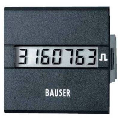 Ein schwarzer Zähler zeigt die Zahl 3160763. Im unteren Bereich steht 'BAUSER'.