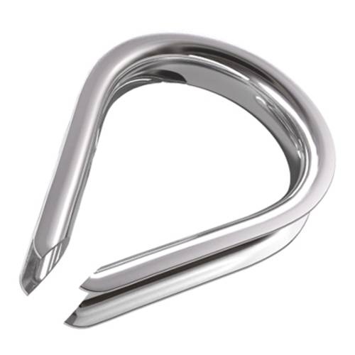 dörner + helmer 4916174 Kausche 3 mm Edelstahl A2 20 St.