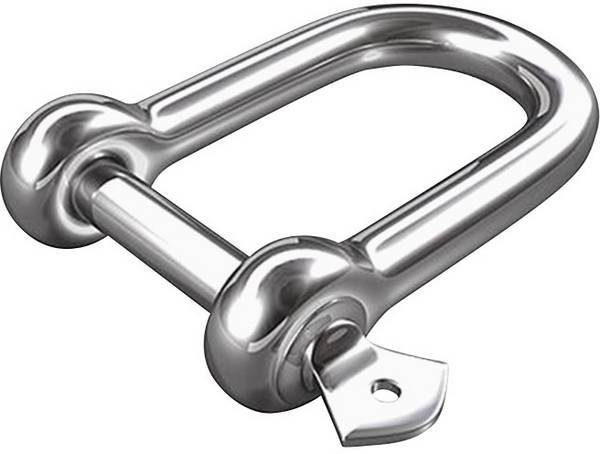 dörner + helmer 4918534 Schäkel 150 kg 8 mm Edelstahl A2 10 St.
