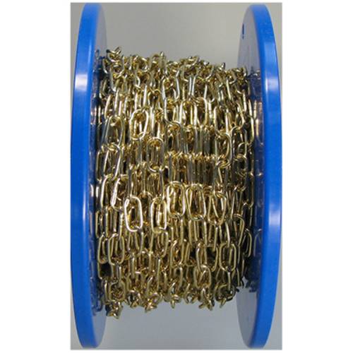 dörner + helmer 153512S Zierkette Messing Stahl vermessingt 30 m