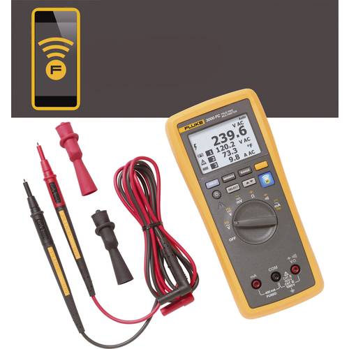 Fluke FLK-3000 FC Hand-Multimeter digital Grafik-Display, Datenlogger CAT III 1000 V, CAT IV 600 V Anzeige (Counts): 100...
