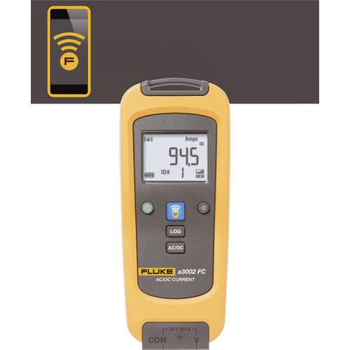 Fluke FLK-a3002 FC Stromzange, Hand-Multimeter kalibriert (ISO) digital Datenlogger CAT III 1000 V, CAT IV 600 V Anzeige...