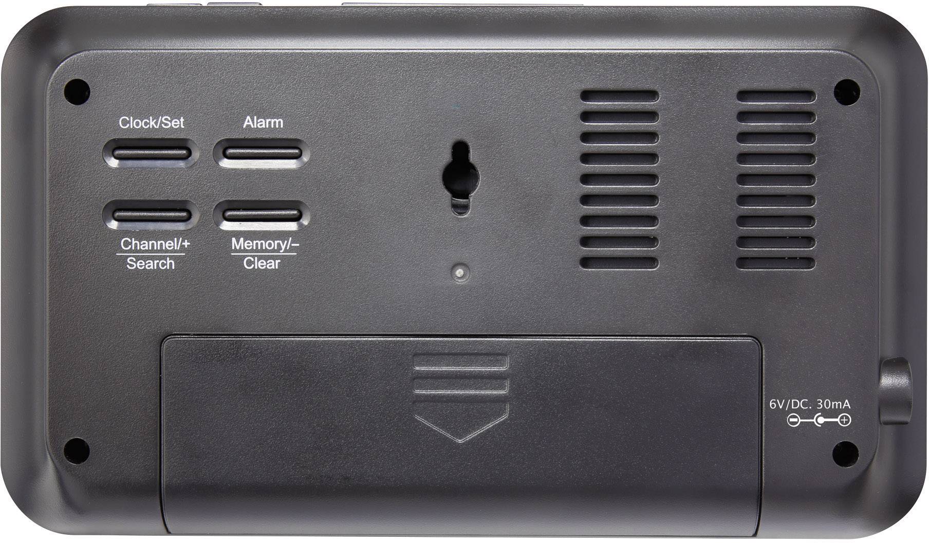 Renkforce W205GU Funk-Wetterstation Vorhersage für 12 bis 24 Stunden Anzahl Sensoren max. 1-1