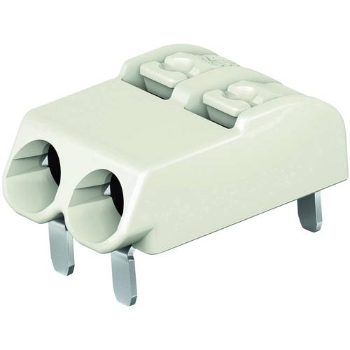 WAGO 2060-1402/998-404 Federkraftklemmblock 0.75 mm² Polzahl 2 Lichtgrau 1 St.