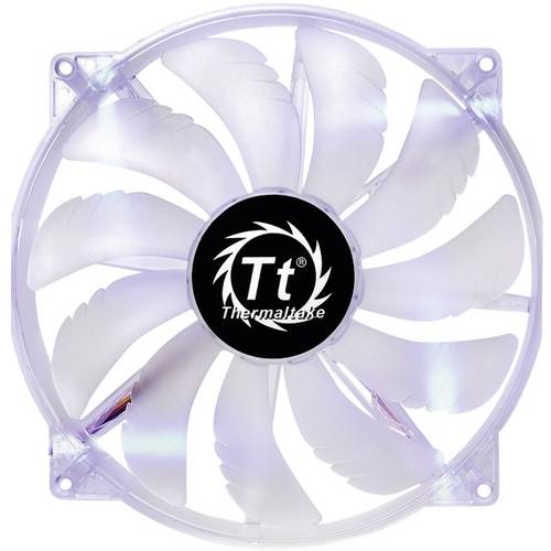 Thumbnail - Thermaltake Pure 20 LED Blue PC-Gehäuse-Lüfter Klar (B x H x T) 200 x 200 x 30 mm