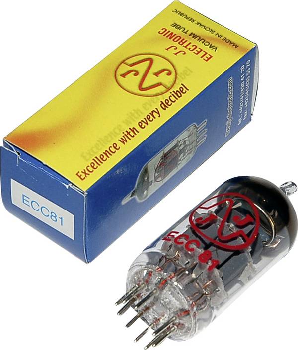 BTB Vertrieb ECC 81 = 12 AT 7 Elektronenröhre Doppeltriode 100 V 3 mA Polzahl: 9 Sockel: Noval Inhalt 1 St.