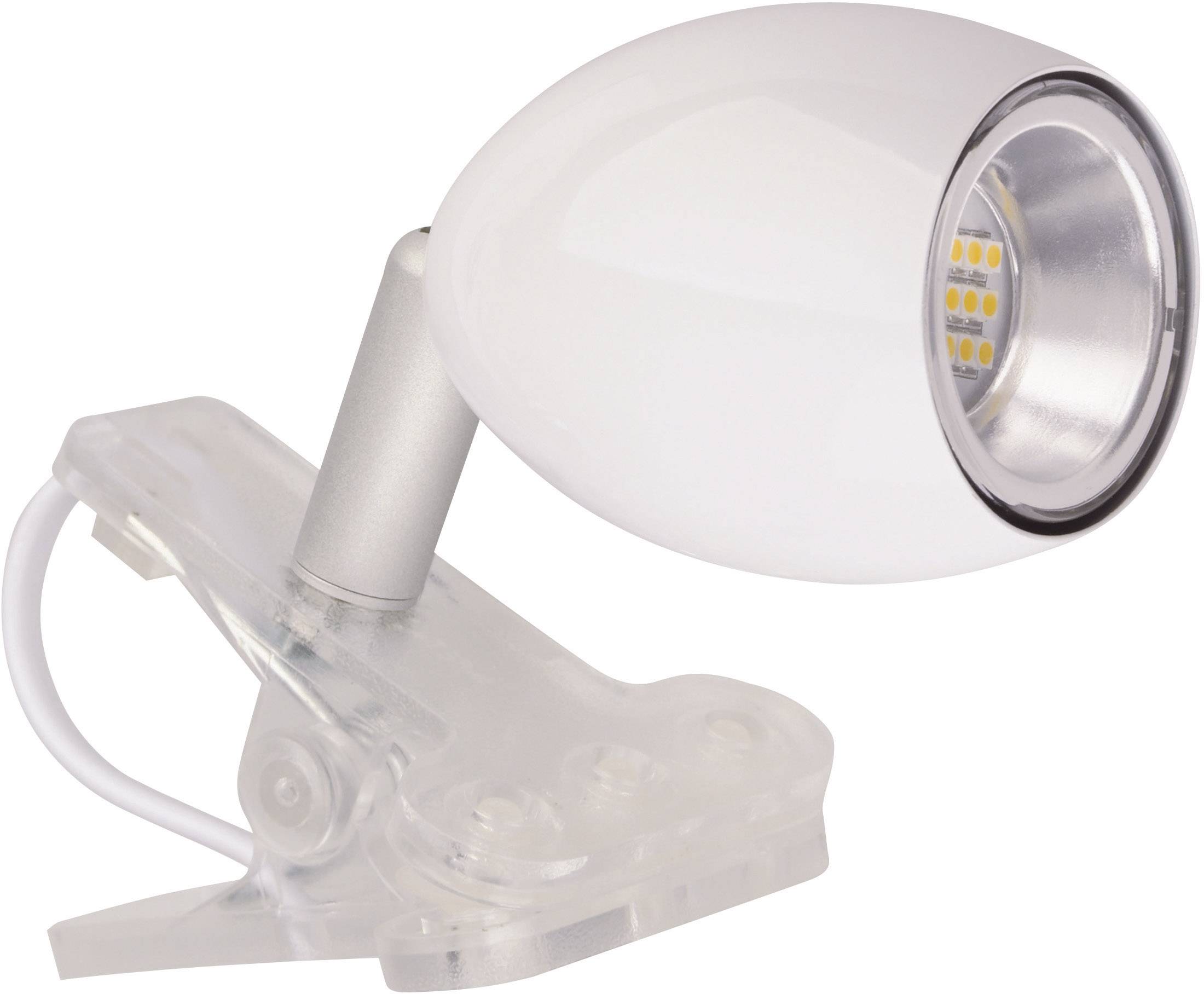 JEDI Lighting Ara JE20010 LED Klemmleuchte 1.5 W Warm Weiß Weiß JEDI Lighting Ara JE20010 LED Klemmleuchte 1.5 W Warm Weiß Weiß