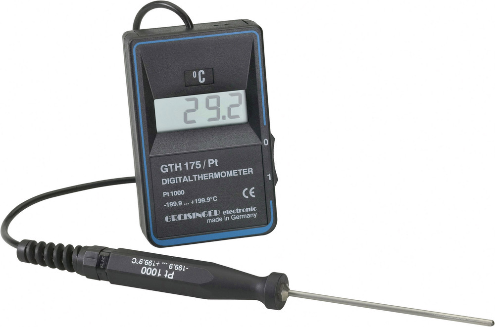 Greisinger GTH 175/PT Temperatur-Messgerät -199.9 bis  199.9 °C Fühler ...