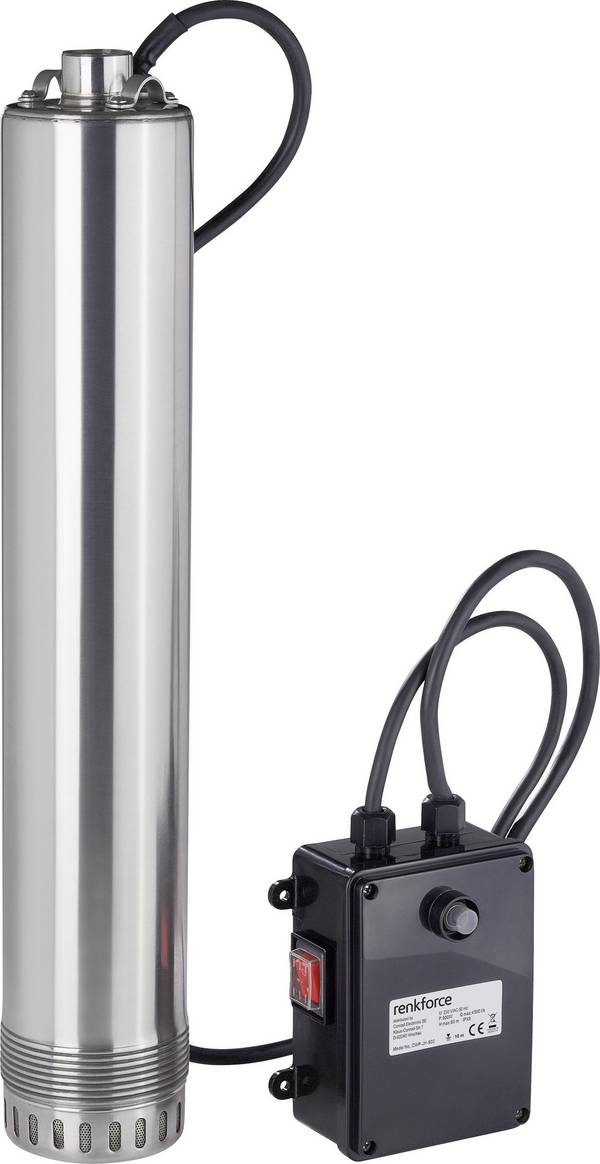 Renkforce 1210395  Tiefbrunnenpumpe  4500 l/h 60 m