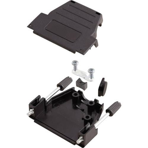 Thumbnail - MH Connectors MHDSSK-P-25-L-K 6260-0107-03 D-SUB Gehäuse Polzahl: 25 Kunststoff 180 °, 45 ° Schwarz 1 St.