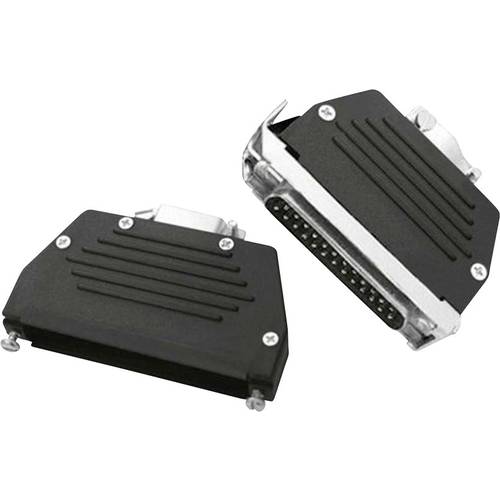 MH Connectors MHED-DS25S 2801-0101-03 D-SUB Gehäuse Polzahl: 25 Kunststoff 180 °, 45 ° Schwarz 1 St.