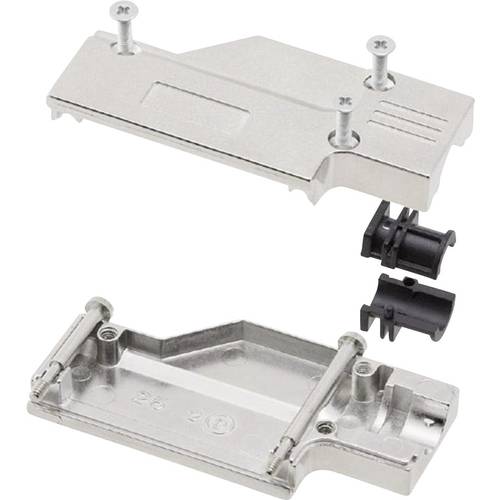 MH Connectors MHDCMR09-RA-K 6560-0501-01 D-SUB Gehäuse Polzahl: 9 Metall 90 ° Silber 1 St.