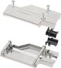 MH Connectors MHDCMR09-RA-K 6560-0501-01 D-SUB Gehäuse Polzahl: 9 Metall 90 ° Silber 1 St.