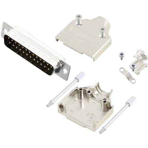 Thumbnail - MH Connectors MHDM25-DM25P-K D-SUB Stiftleisten-Set 180 ° Polzahl: 25 Lötkelch 1 St.