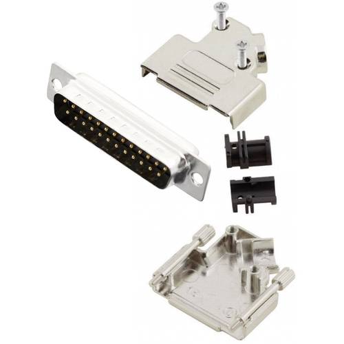 MH Connectors MHD45ZK25-DB25P-K D-SUB Stiftleisten-Set 45 ° Polzahl: 25 Lötkelch 1 St.