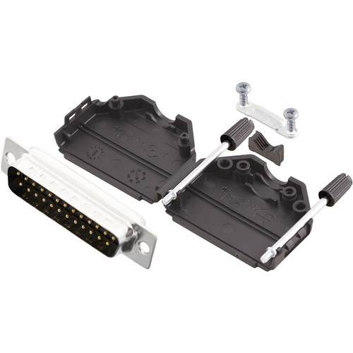 MH Connectors MHDPPK25-DB25P-K D-SUB Stiftleisten-Set 180 ° Polzahl: 25 Lötkelch 1 St.