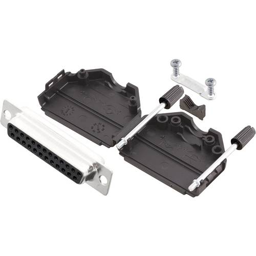 MH Connectors MHDPPK25-DB25S-K D-SUB Buchsenleisten-Set 180 ° Polzahl: 25 Lötkelch 1 St.