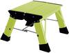 Krause Treppy PlusLine 130365 Aluminium Doppel-Klapptritt klappbar Arbeitshöhe (max.): 2.20 m Grün 1.8 kg