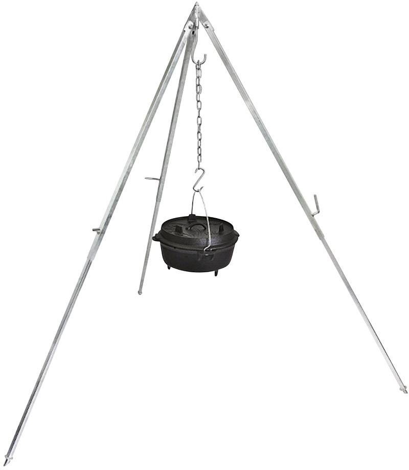 Petromax Dreibein mit Kette & Haken, Stativ, Edelstahl-2