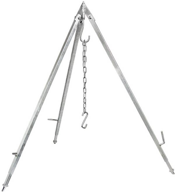 Petromax Dreibein mit Kette & Haken, Stativ, Edelstahl